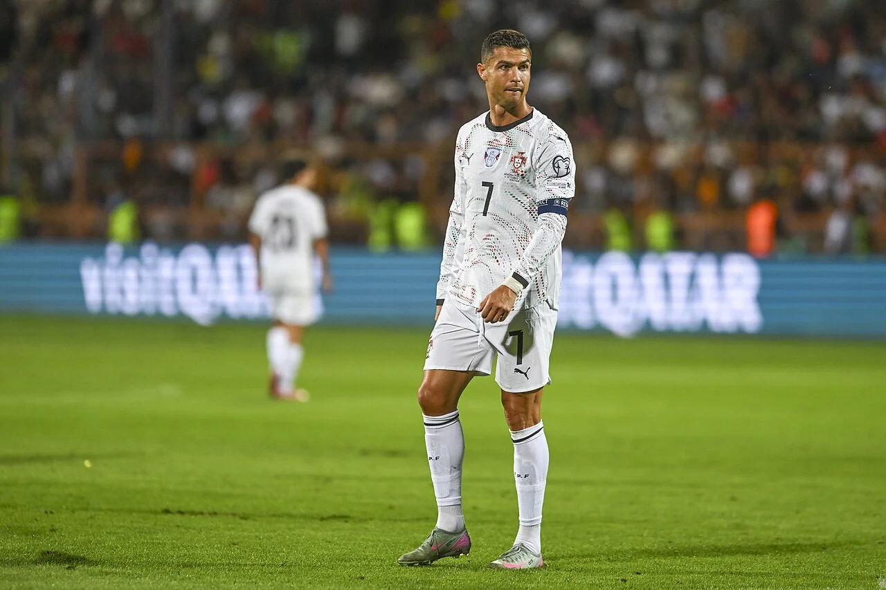Cristiano Ronaldo của Bồ Đào Nha tại vòng loại World Cup 2026
