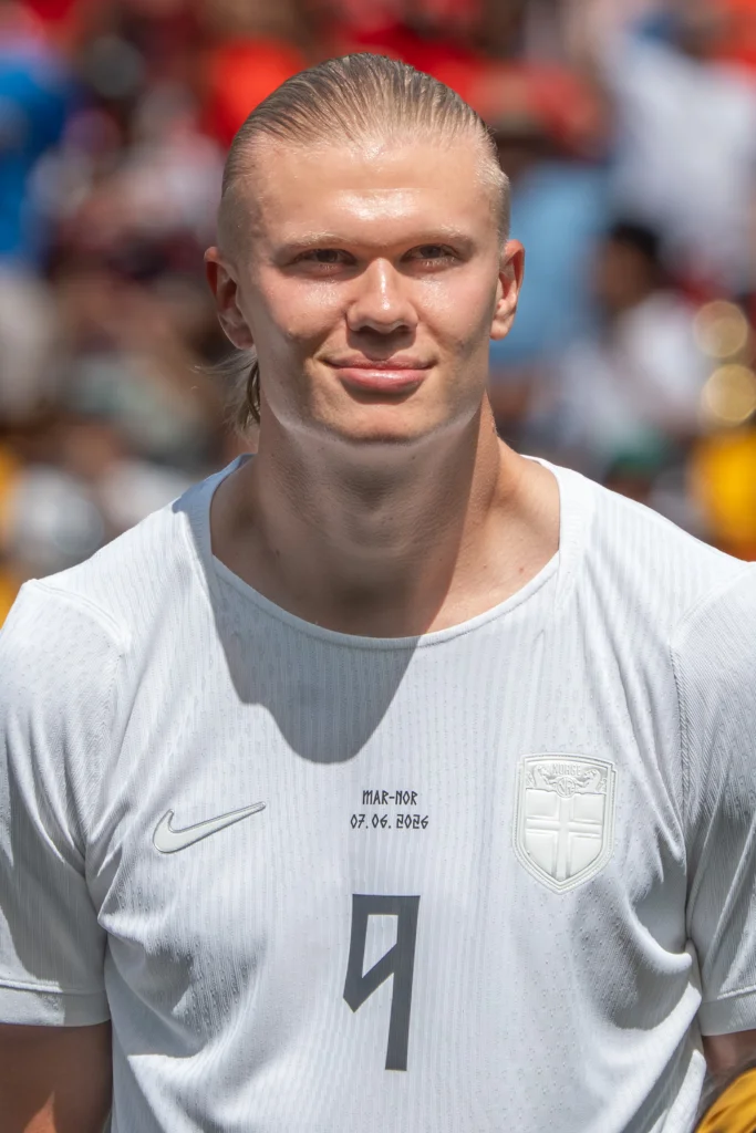 Erling Haaland trong màu áo Norway, minh họa cho trận Norway vs France tại World Cup 2026