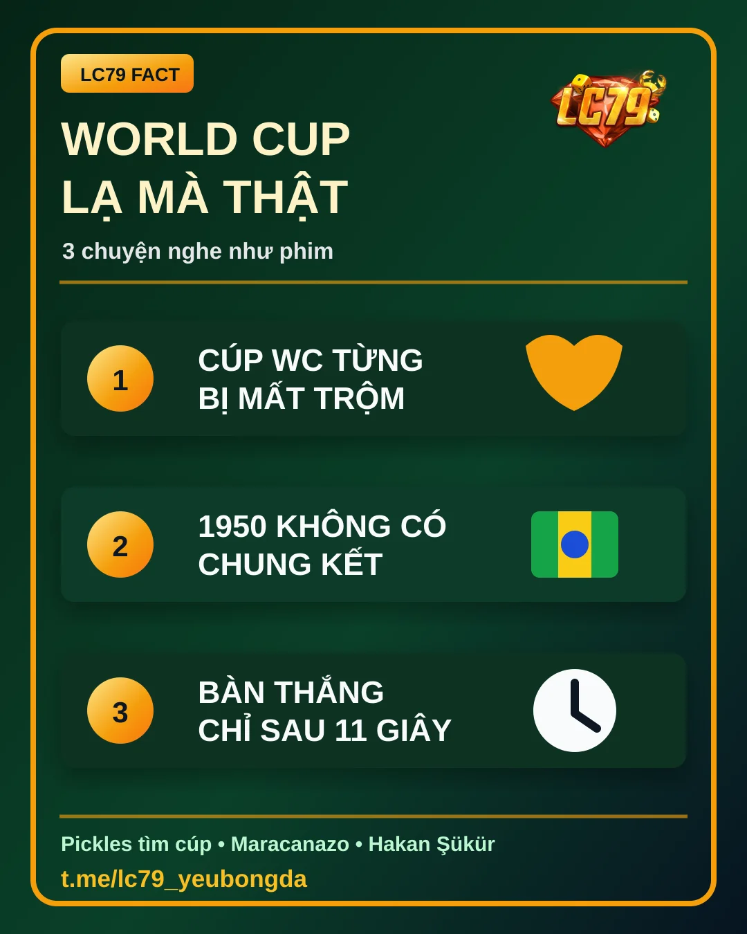 3 fun fact World Cup lạ mà thật - LC79