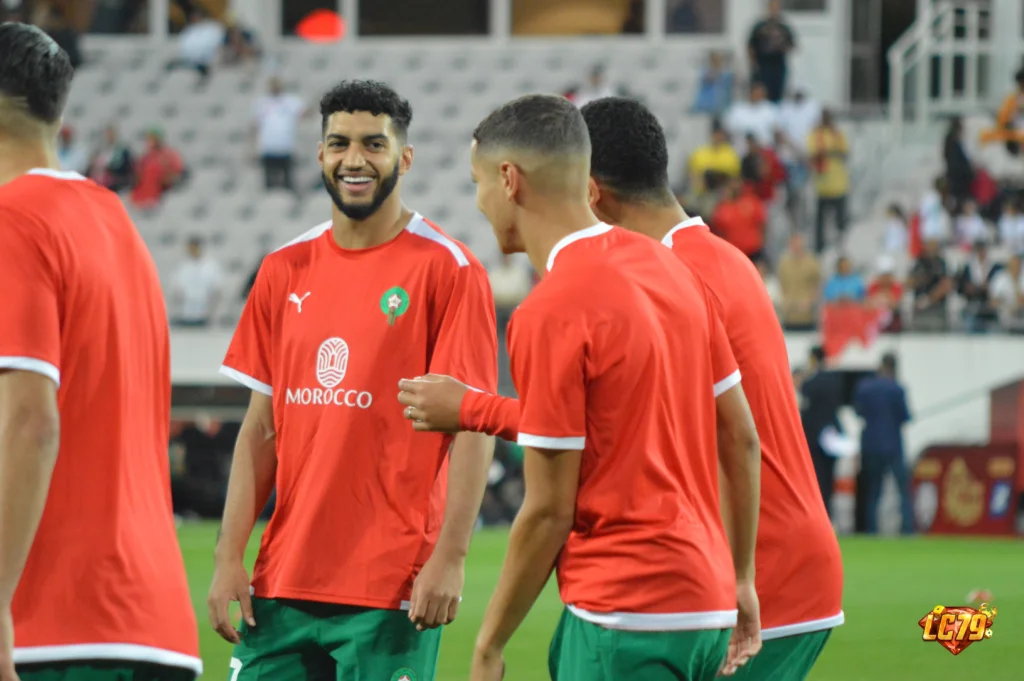 Ismael Saibari trong màu áo Morocco