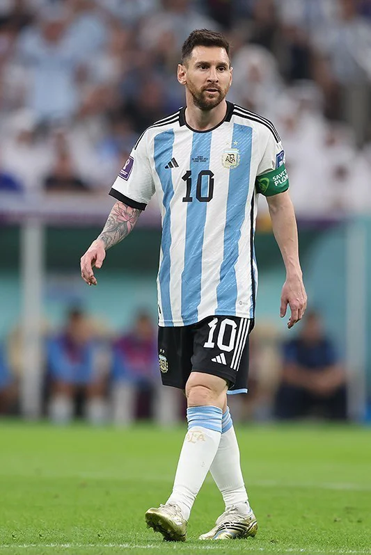 Lionel Messi trong màu áo Argentina tại World Cup 2022
