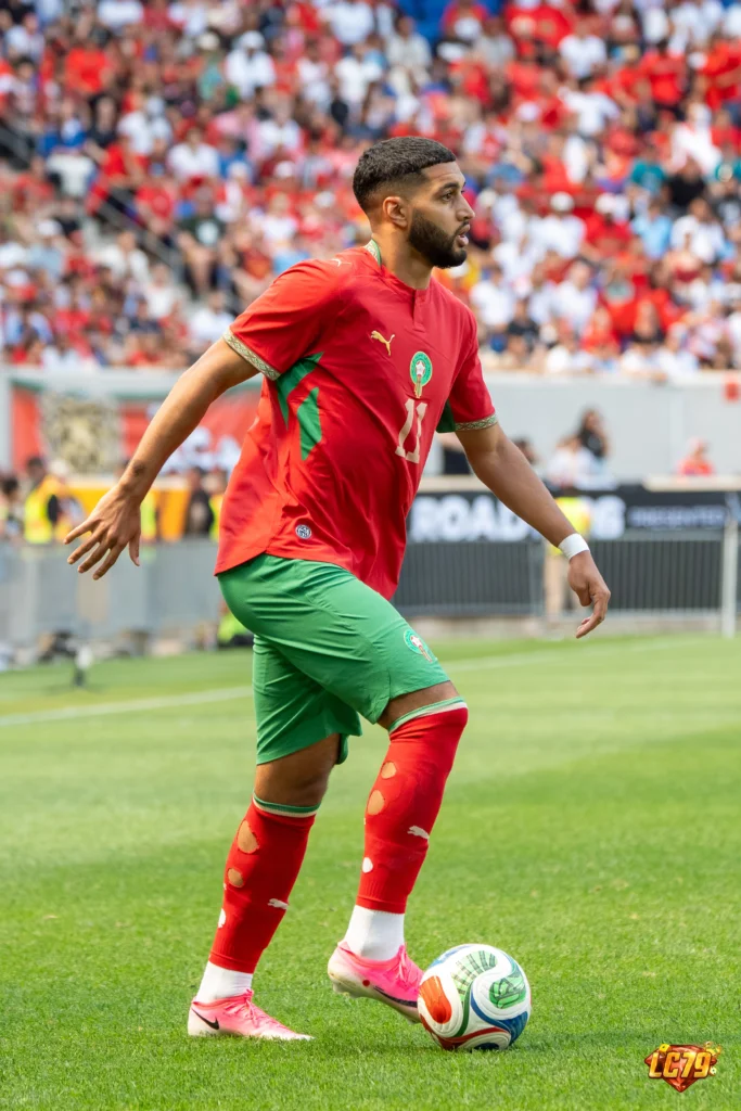 Ismael Saibari Morocco - ảnh đã gắn watermark LC79