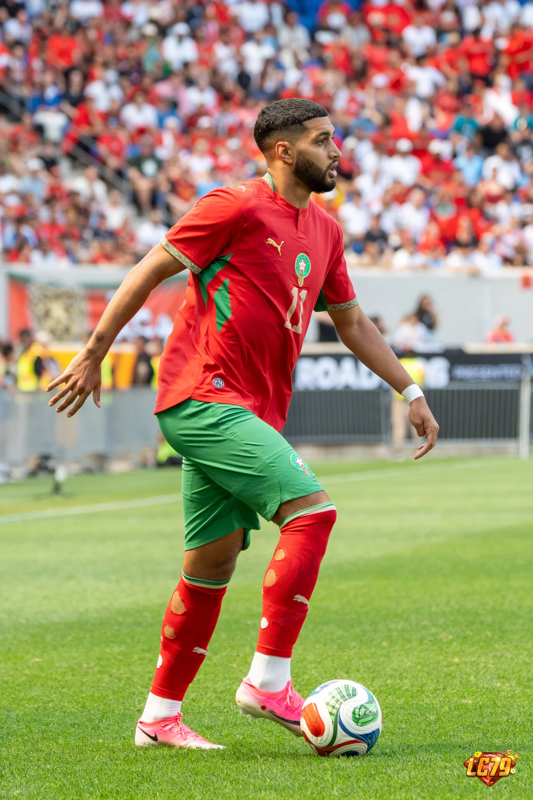 Ismael Saibari Morocco - ảnh đã gắn watermark LC79