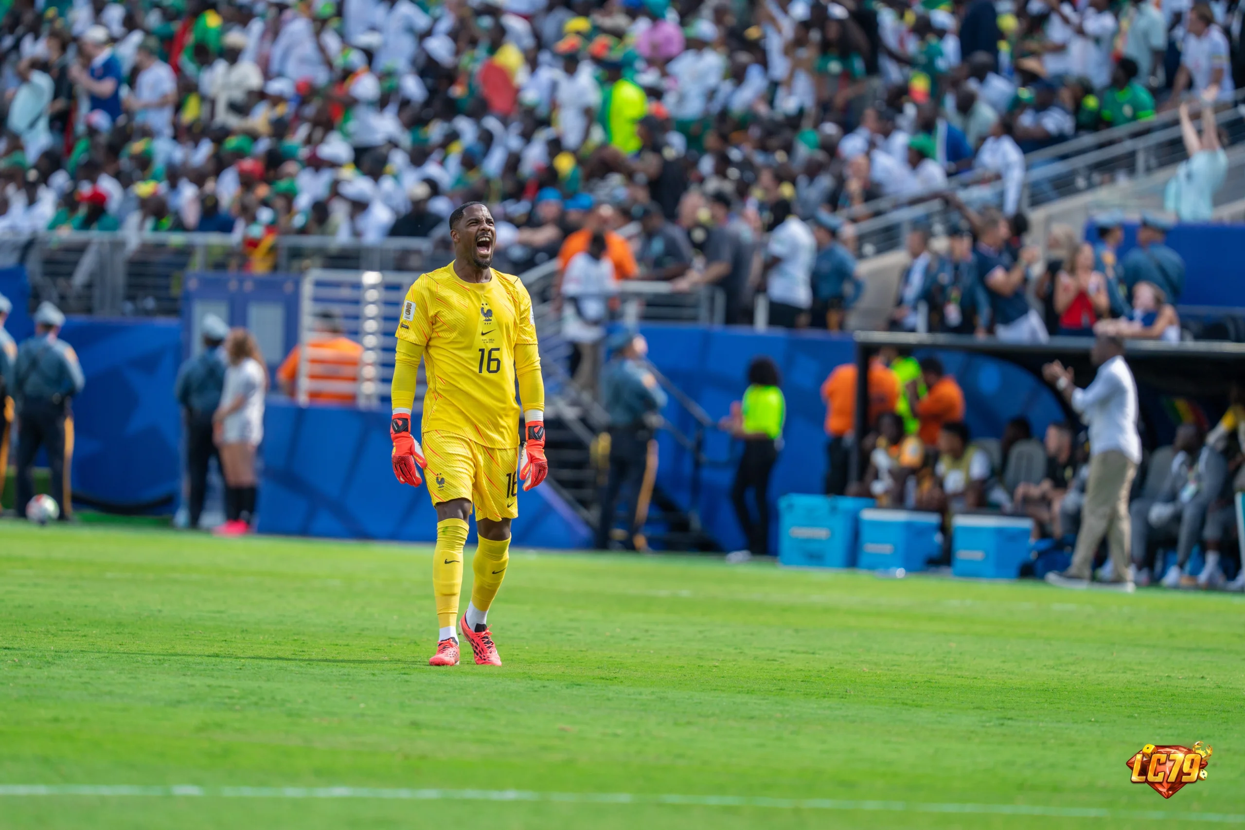 Mike Maignan trước trận France vs Morocco tại World Cup 2026