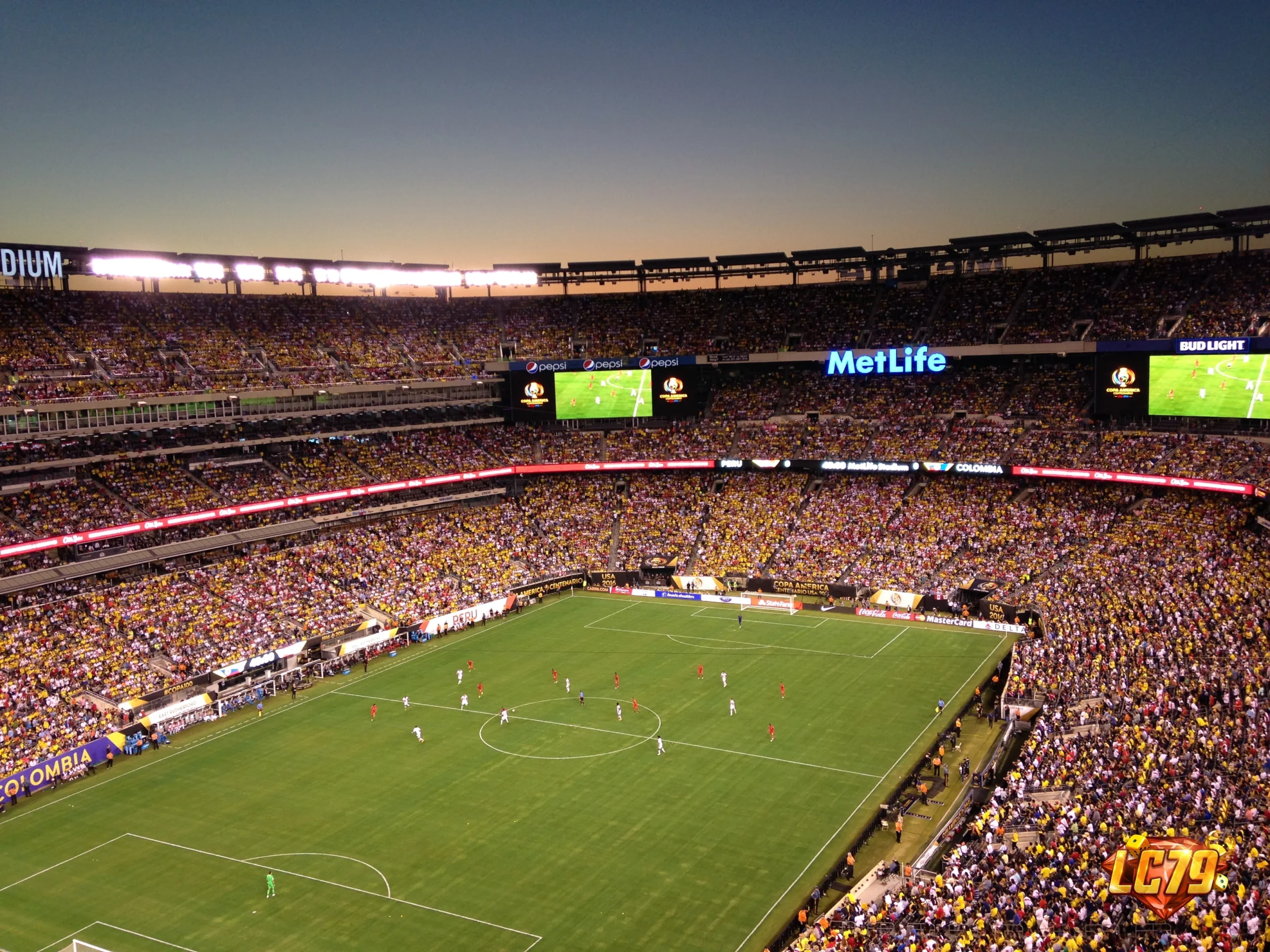 MetLife Stadium trước chung kết Spain vs Argentina
