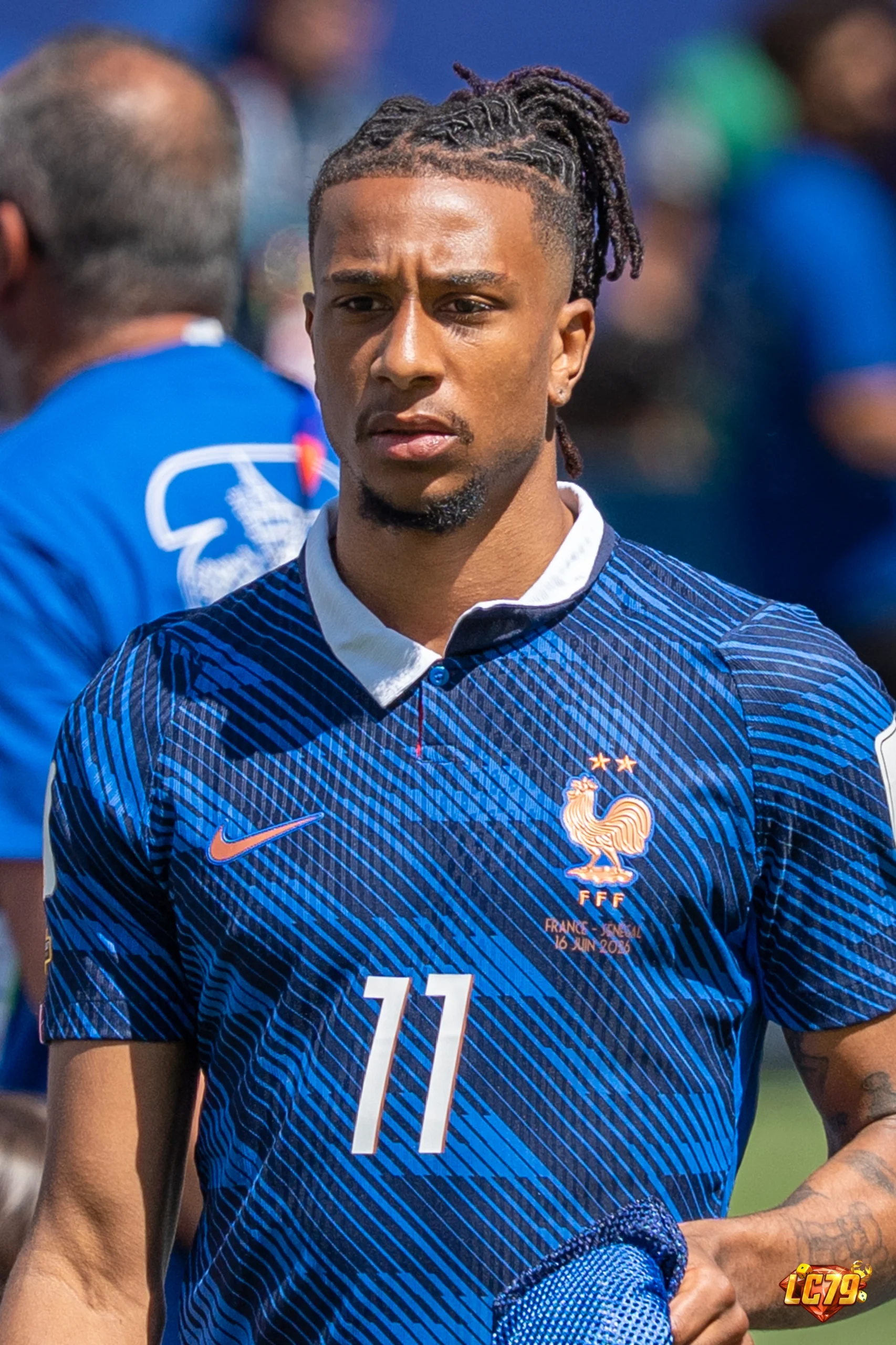 Michael Olise của France, ảnh Wikimedia Commons đã đóng watermark LC79