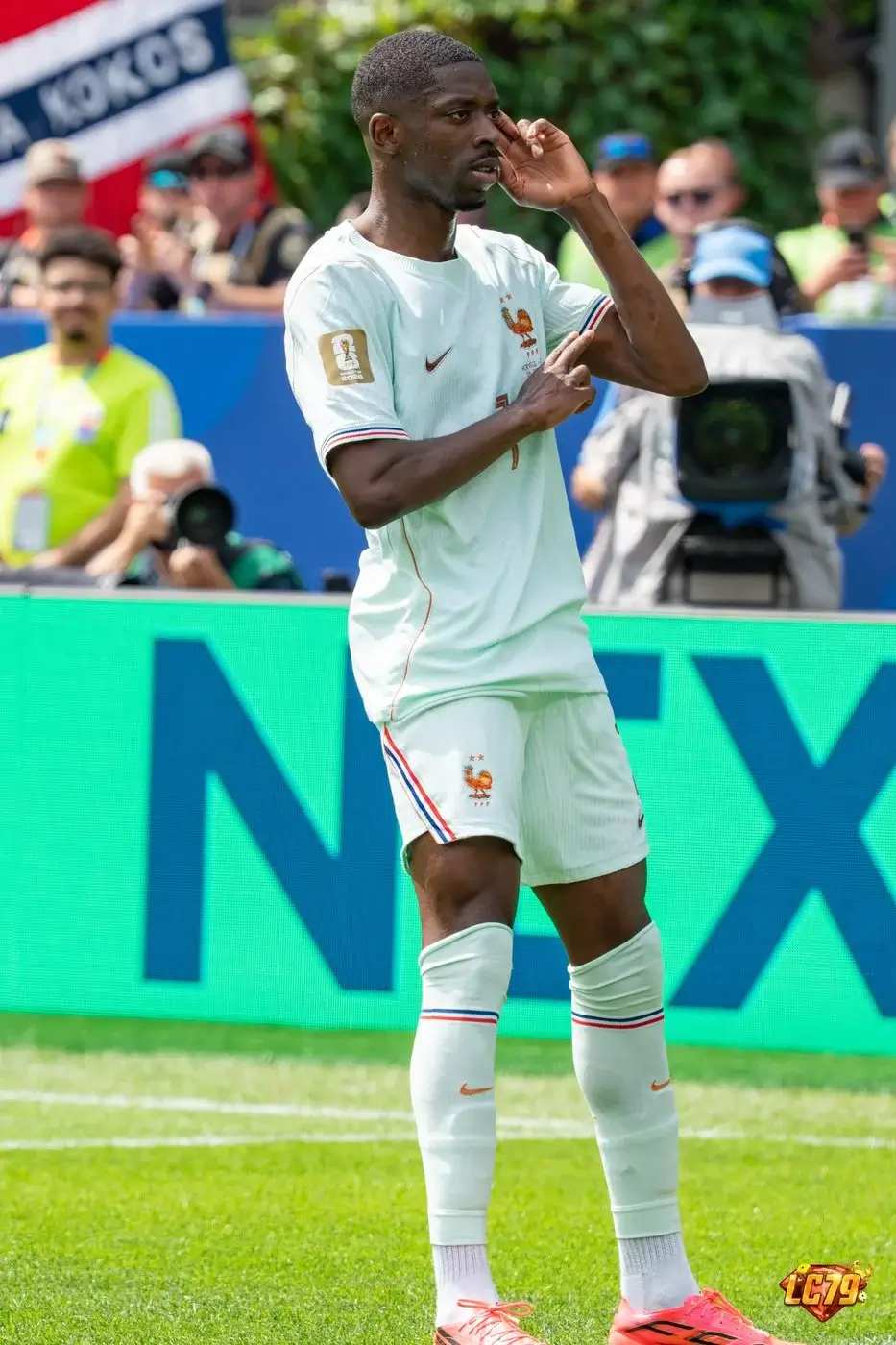 Ousmane Dembélé trong màu áo France trước trận England vs France tại World Cup 2026