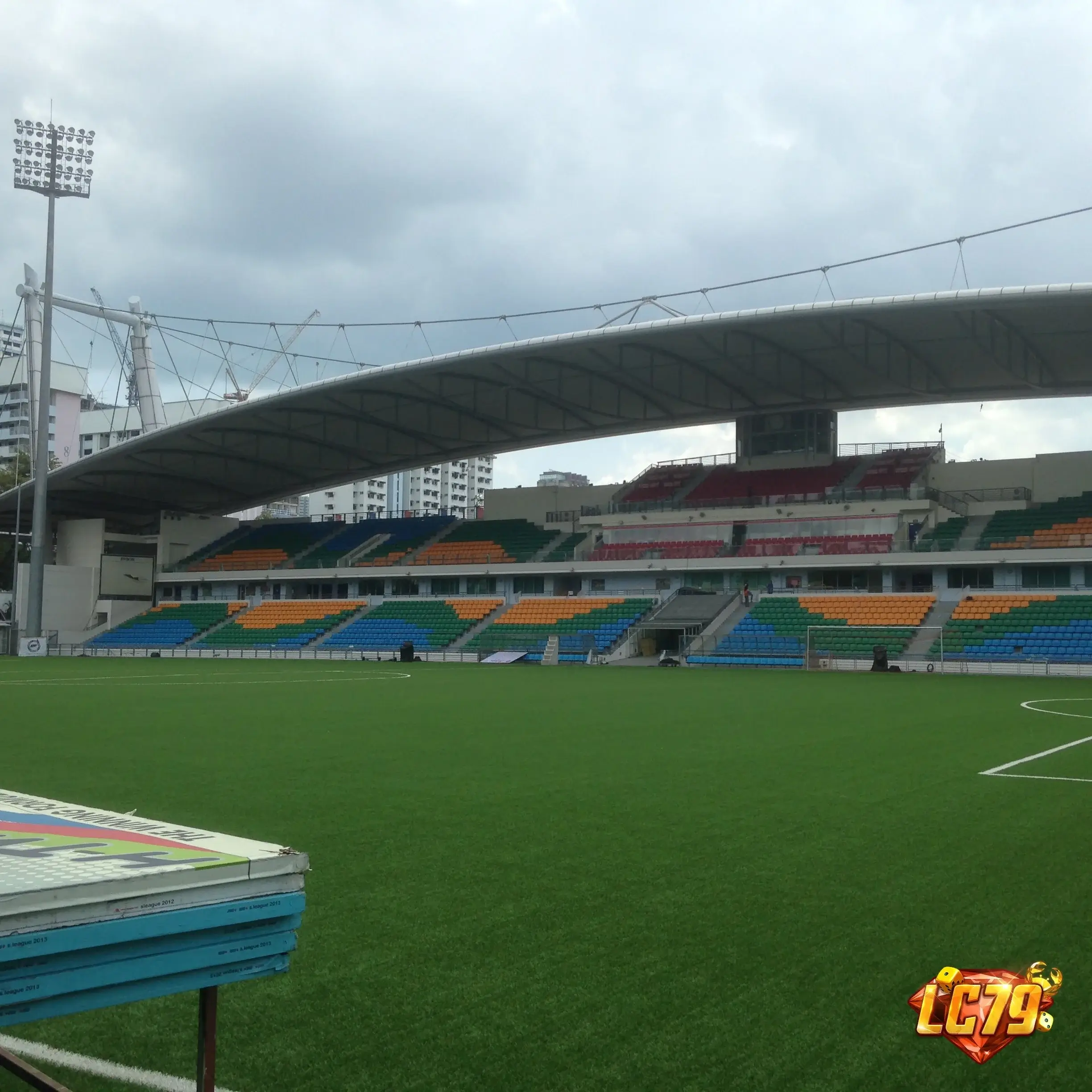 Jalan Besar Stadium, nơi Singapore tiếp Timor-Leste tại ASEAN Hyundai Cup 2026