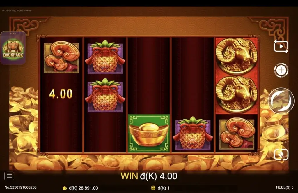 Ảnh giao diện chính game Xi Yang Yang (slot JDB) chơi tại LC79