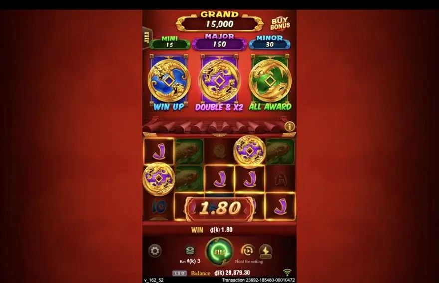 Ảnh màn hình gameplay game 3 Coin Treasures 2 (slot JILI) chơi tại LC79