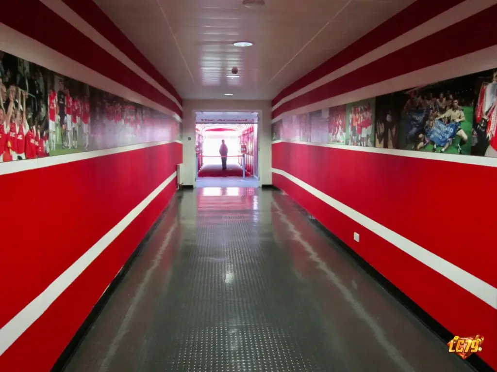 Emirates Stadium của Arsenal, ảnh đã đóng watermark LC79