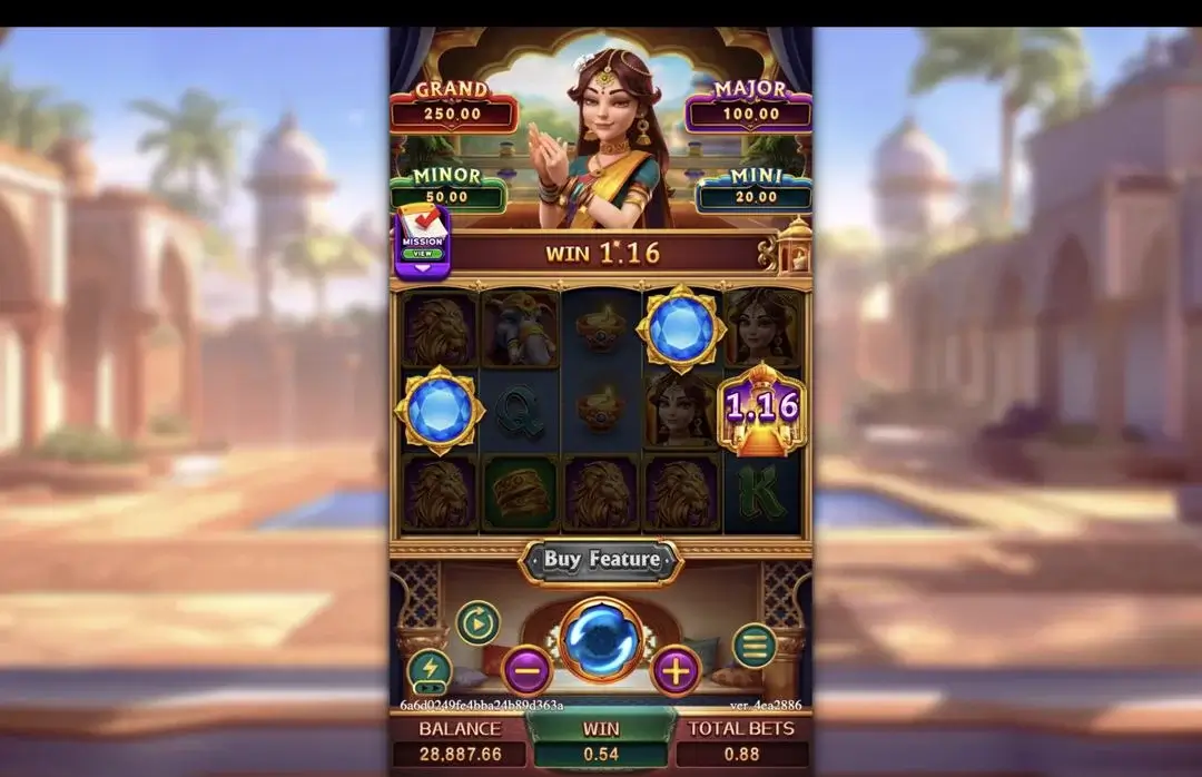 Ảnh giao diện chính game FORTUNE GODDESS (slot FC) chơi tại LC79