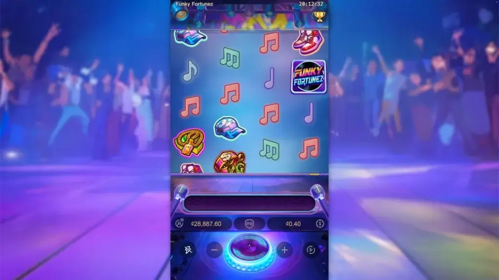 Ảnh giao diện chính game Funky Fortunez (slot PG) chơi tại LC79