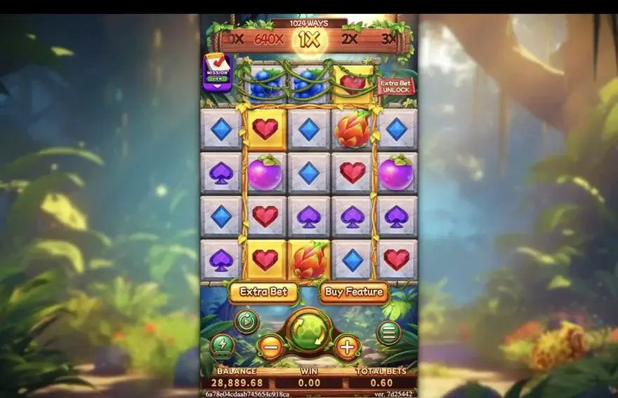 Ảnh màn hình gameplay game JUNGLE BANG BANG (slot FC) chơi tại LC79