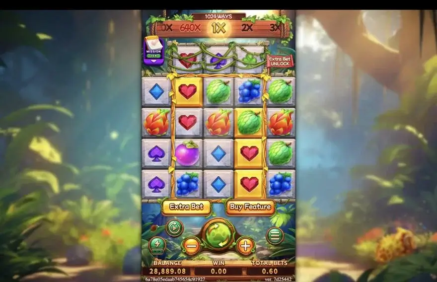 Ảnh bảng biểu tượng & tính năng game JUNGLE BANG BANG (slot FC) chơi tại LC79