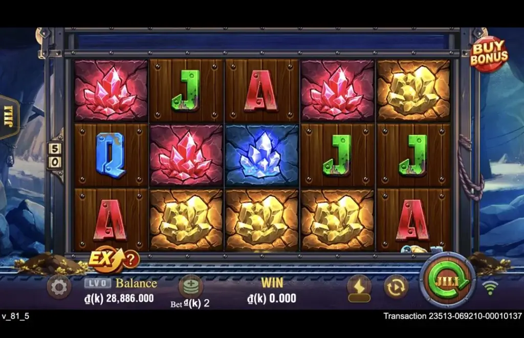 Ảnh giao diện chính game mẹo chơi gold rush lc79 (slot) chơi tại LC79