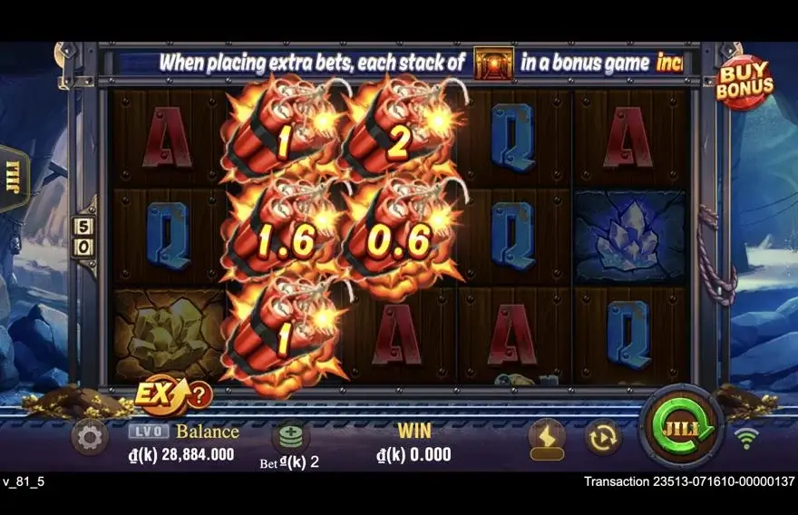 Ảnh màn hình gameplay game mẹo chơi gold rush lc79 (slot) chơi tại LC79