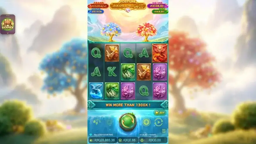 Ảnh bảng biểu tượng & tính năng game Money Tree - Hyper Wild (slot JDB) chơi tại LC79