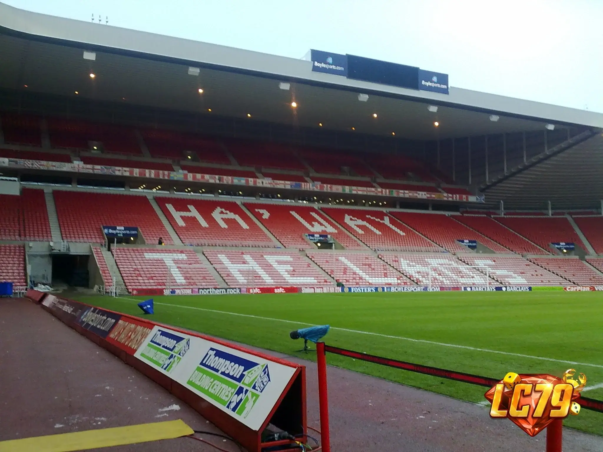Stadium of Light trước trận Sunderland vs Fulham ngày 30/8
