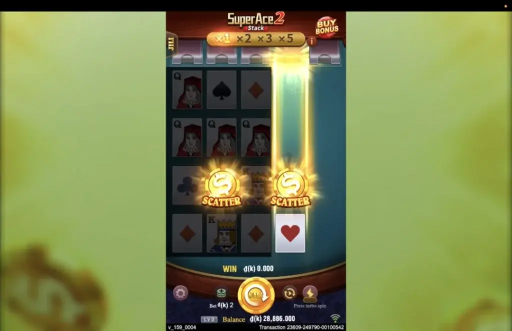 Ảnh giao diện chính game Super Ace 2 (slot JILI) chơi tại LC79