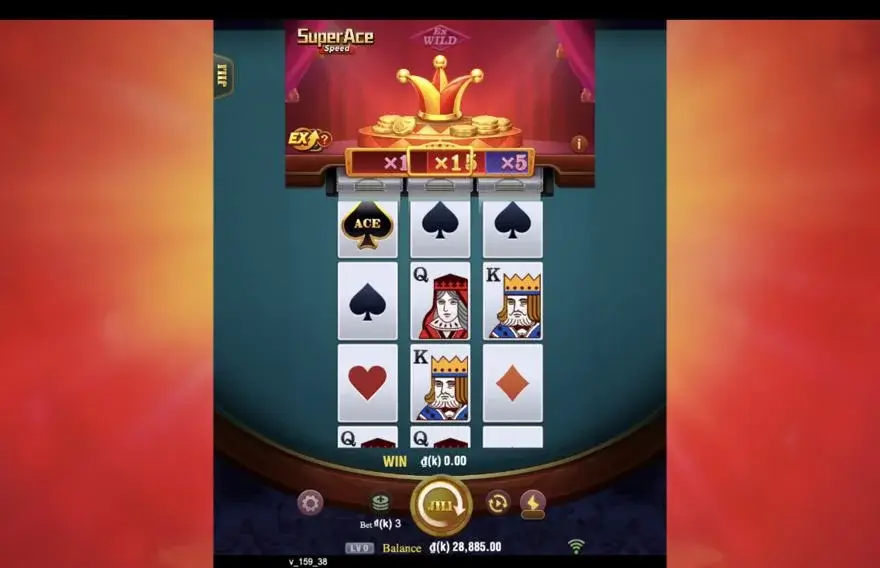 Ảnh bảng biểu tượng & tính năng game Super Ace Speed (slot JILI) chơi tại LC79