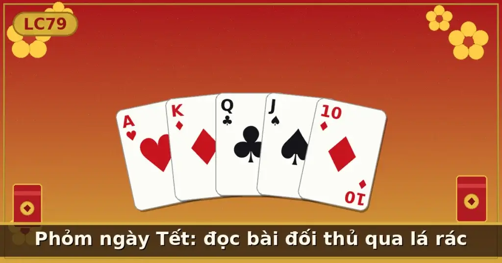 Phỏm ngày Tết: đọc bài đối thủ qua lá rác — LC79
