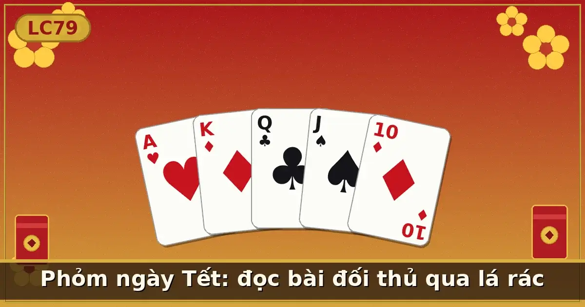 Phỏm ngày Tết: đọc bài đối thủ qua lá rác — LC79