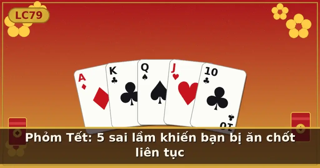 Phỏm Tết: 5 sai lầm khiến bạn bị ăn chốt liên tục — LC79