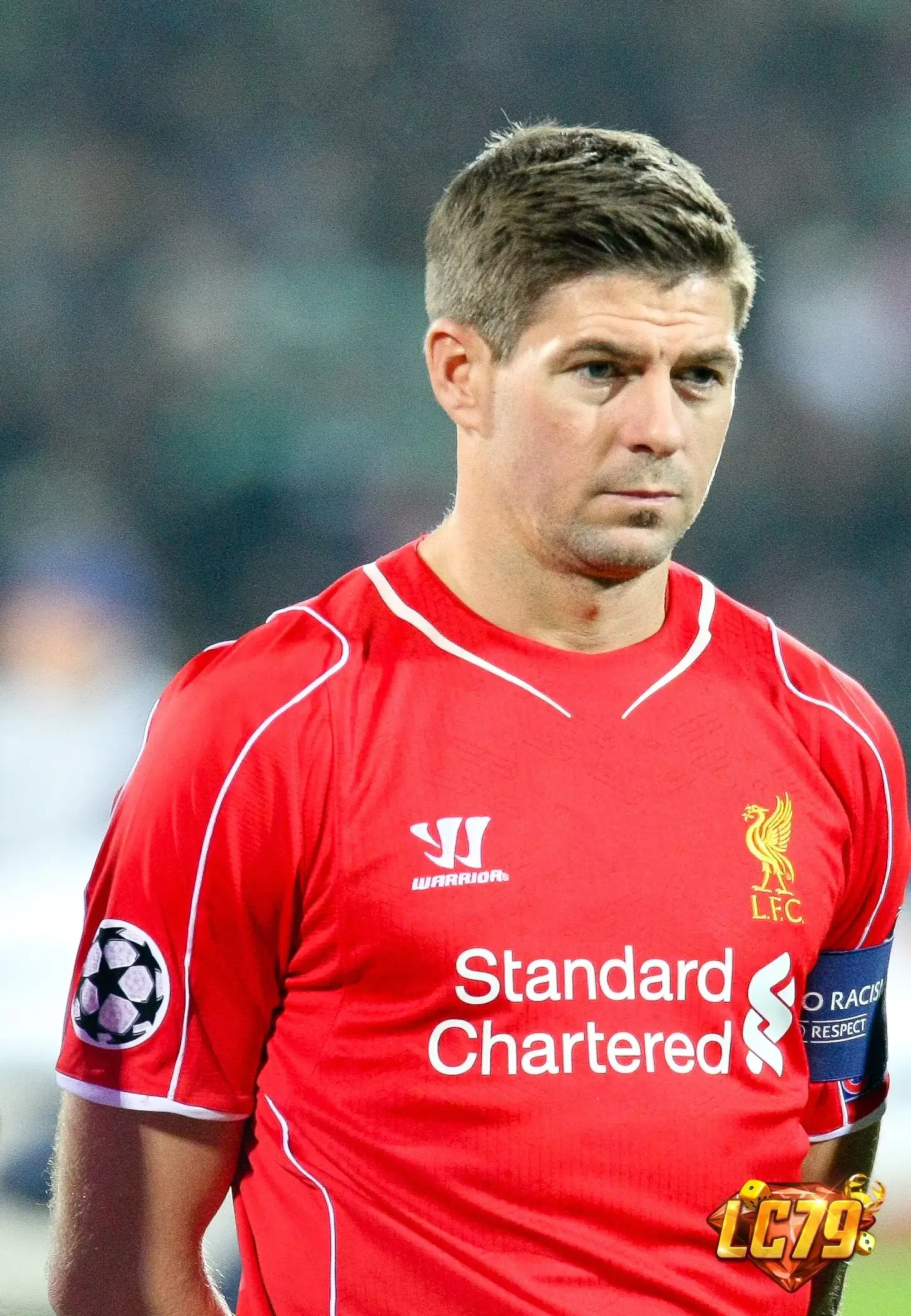 Steven Gerrard, một trong các gương mặt pundit của TNT Sports, ảnh Wikimedia Commons đã watermark LC79
