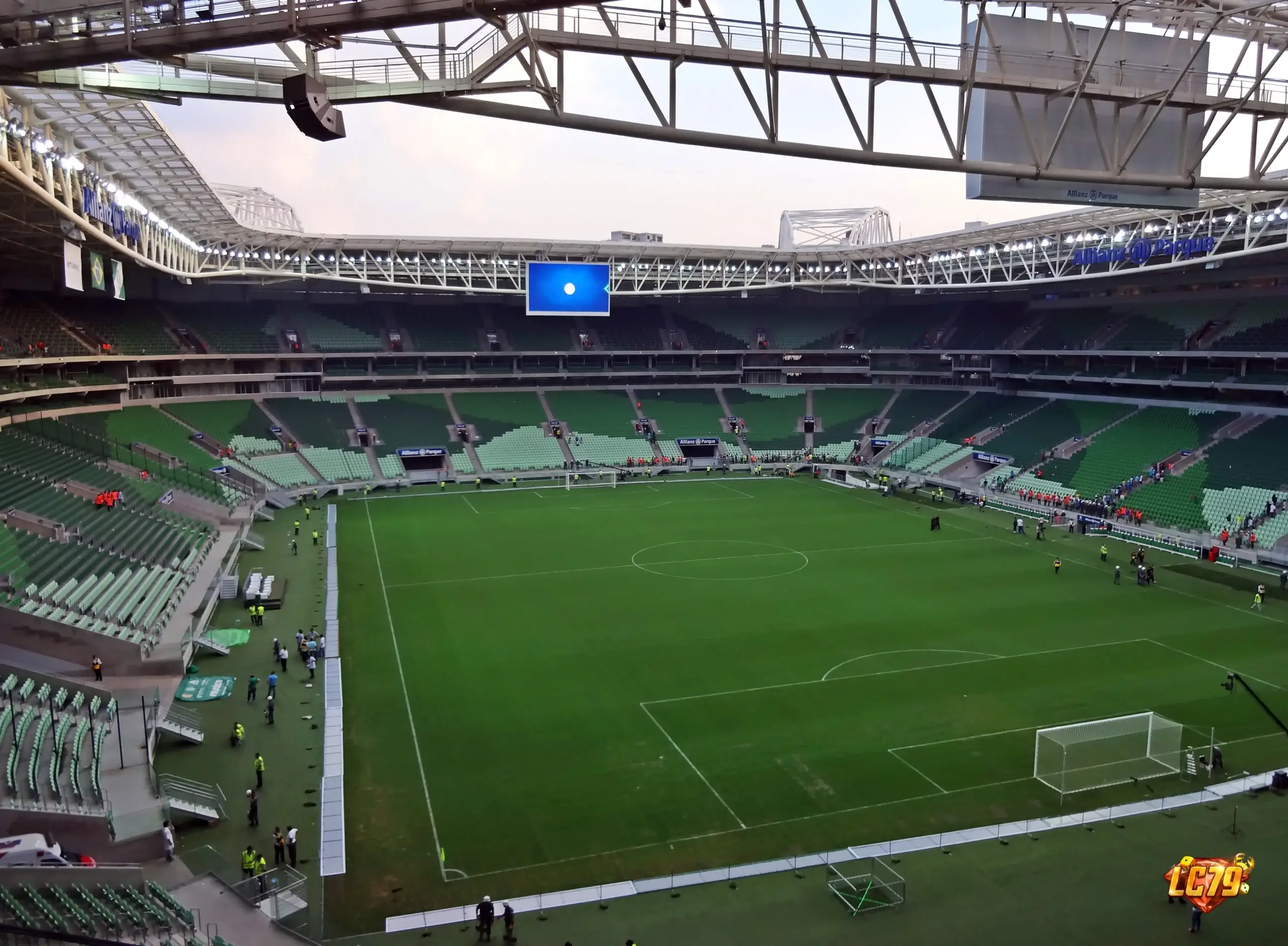 Allianz Parque của Palmeiras, minh họa thương vụ Allan Elias sang Manchester City