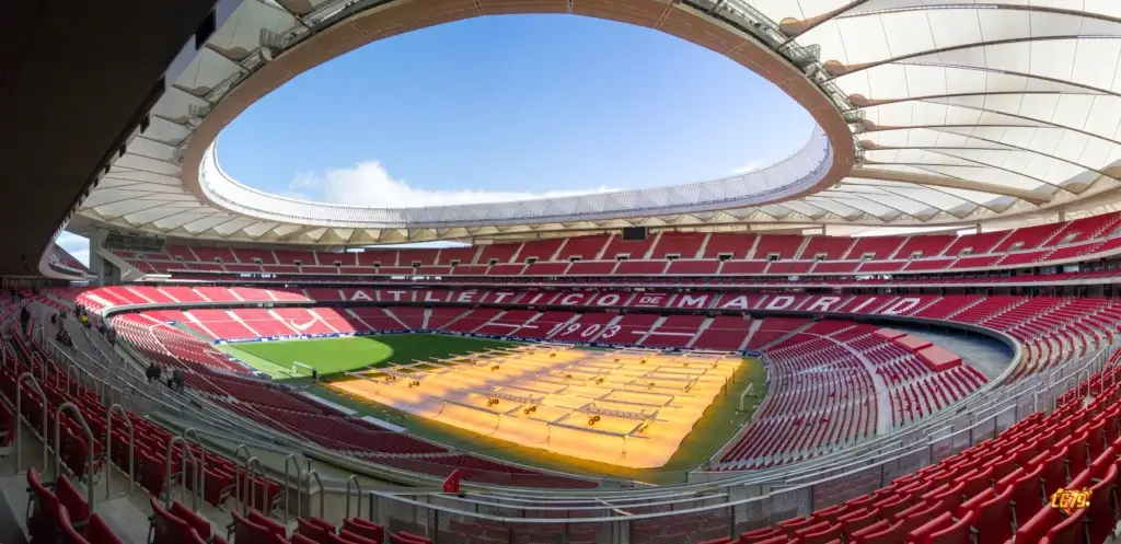 Riyadh Air Metropolitano truoc tran Atletico vs Real Madrid 20/9