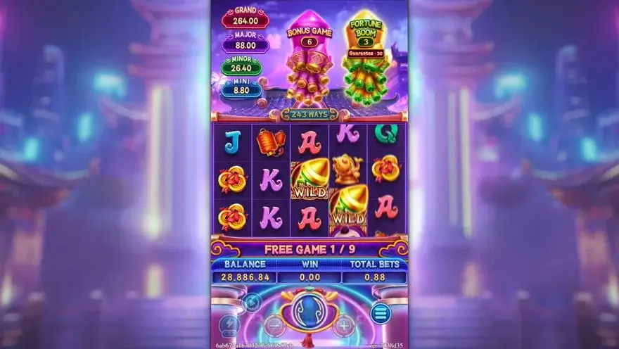 Ảnh màn hình gameplay game FORTUNE MONEY BOOM (slot FC) chơi tại LC79