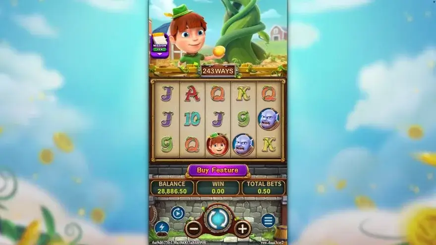 Ảnh bảng biểu tượng & tính năng game MAGIC BEANS (slot FC) chơi tại LC79