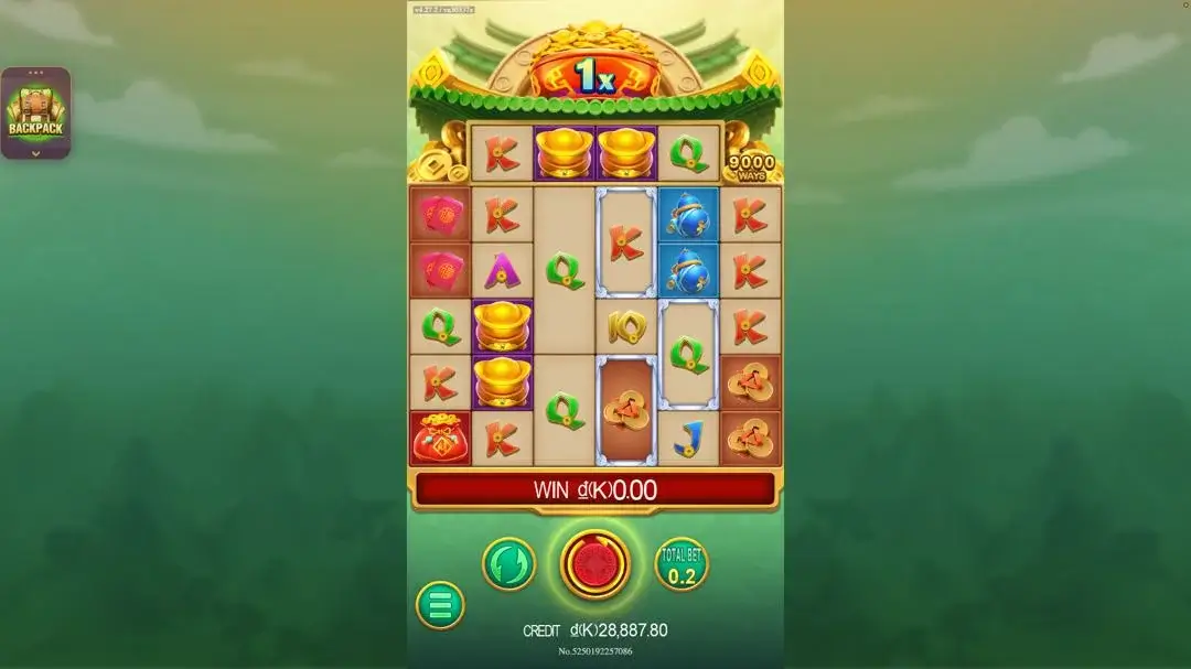 Ảnh giao diện chính game mẹo chơi caishen coming lc79 (slot) chơi tại LC79