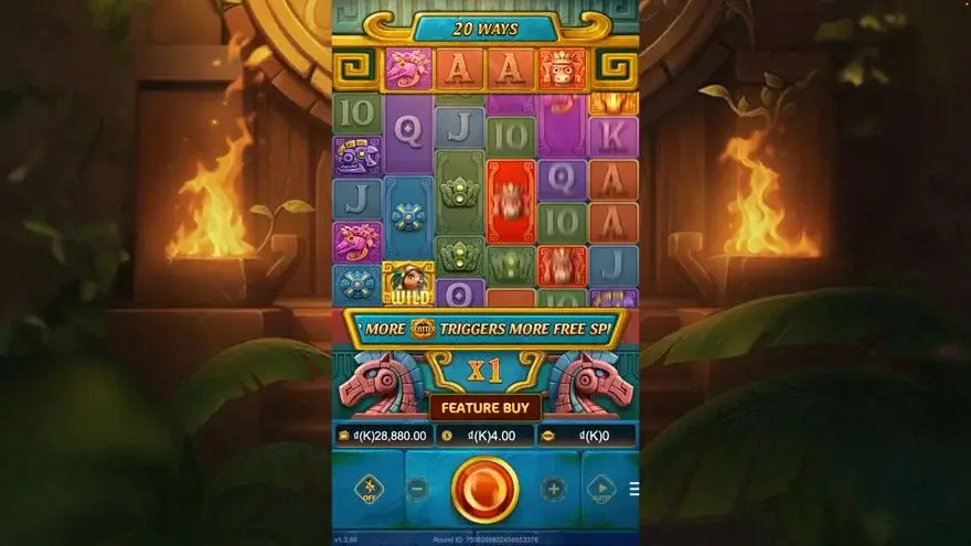 Ảnh màn hình gameplay game mẹo chơi golden hoof quest lc79 (slot) chơi tại LC79