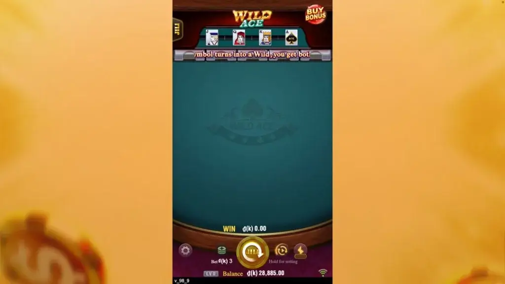 Ảnh giao diện chính game mẹo chơi wild ace lc79 (slot) chơi tại LC79