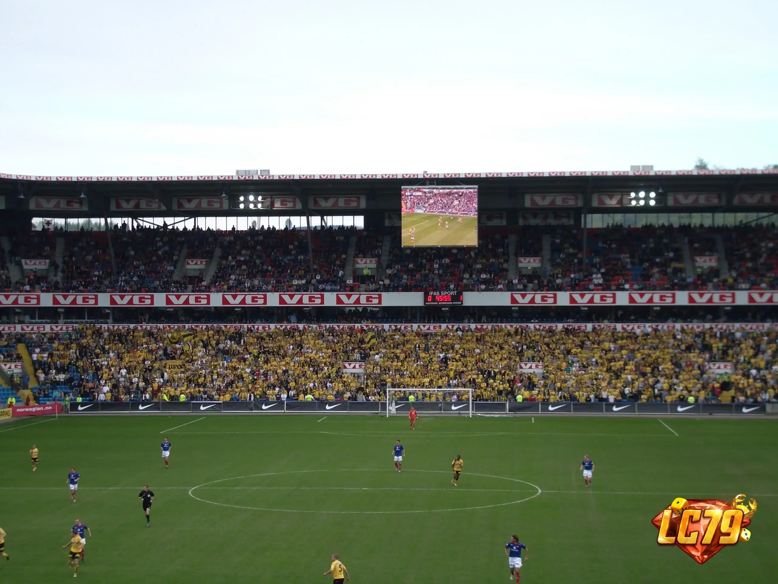 Ullevaal Stadion trong trận Norway vs Portugal Nations League