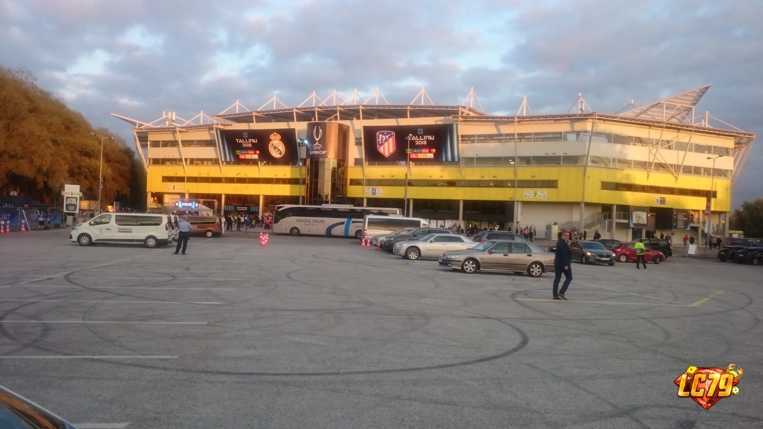 A. Le Coq Arena Tallinn trước trận Estonia vs Iceland UEFA Nations League