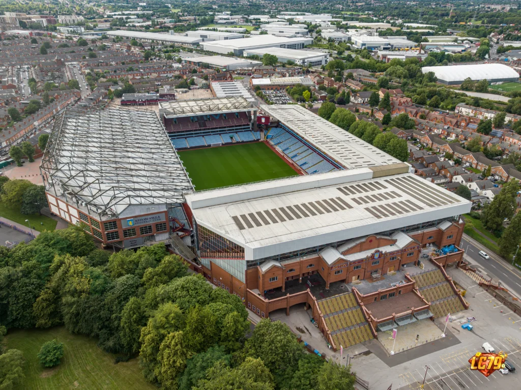 Villa Park trước trận Aston Villa vs Viking, ảnh đã đóng watermark LC79
