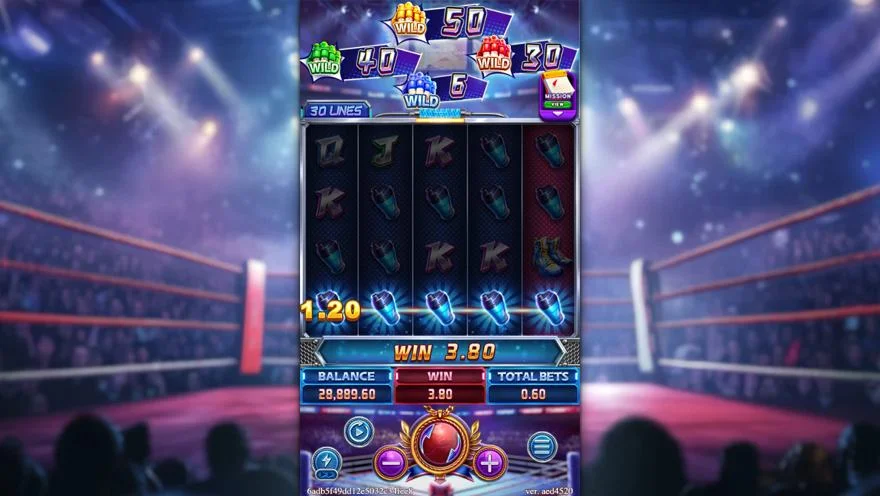 Ảnh bảng biểu tượng & tính năng game BOXING RICHES (slot FC) chơi tại LC79
