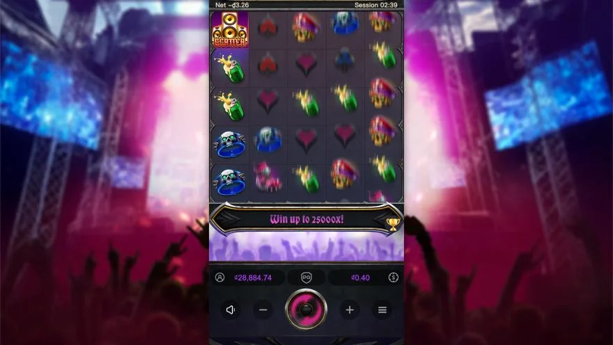 Ảnh bảng biểu tượng & tính năng game Inferno Mayhem (slot PG) chơi tại LC79