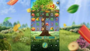 Ảnh giao diện chính game Prosperity Fortune Tree (slot PG) chơi tại LC79