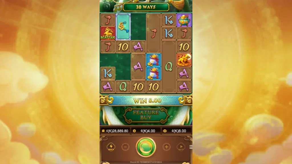 Ảnh giao diện chính game Ways of the Holy Horse (slot JDB) chơi tại LC79