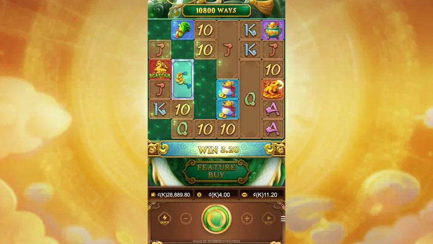 Ảnh màn hình gameplay game Ways of the Holy Horse (slot JDB) chơi tại LC79